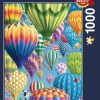 Schmidt-Spiele Bunte Ballone am Himmel, 1000 Teile Puzzles