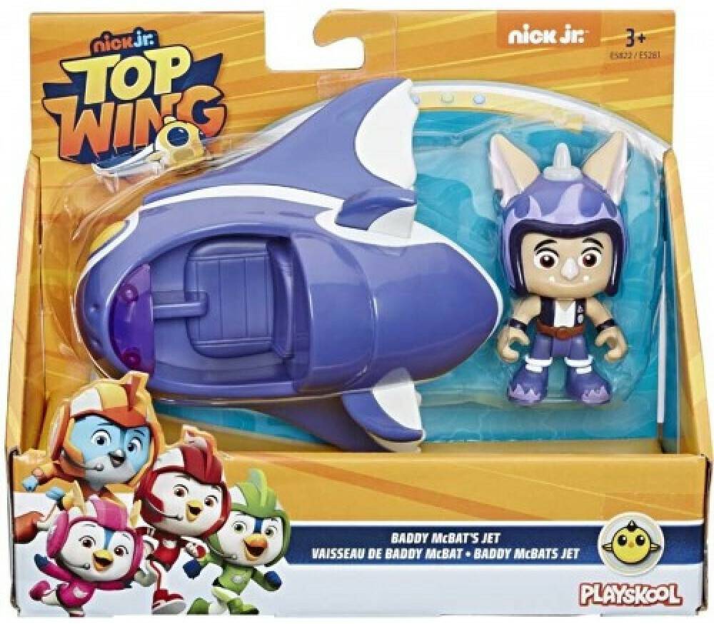 Hasbro Top Wing Baddy and McBats Jet Sammelfiguren